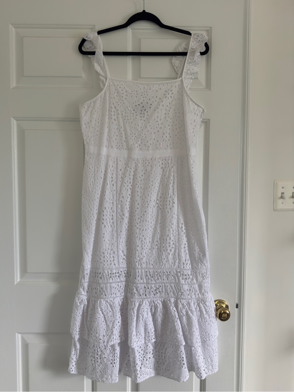 Banana Republic White Eyelet Sundress
